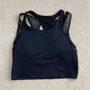 Lululemon Strappy Mesh Sports Bra, Size 6